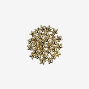 Nail Decoration 760 Gold Big Stars (50 stk)
