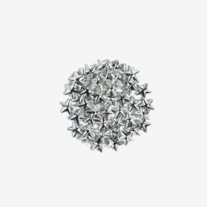 Nail Decoration 761 Silver Big Stars (50 stk)
