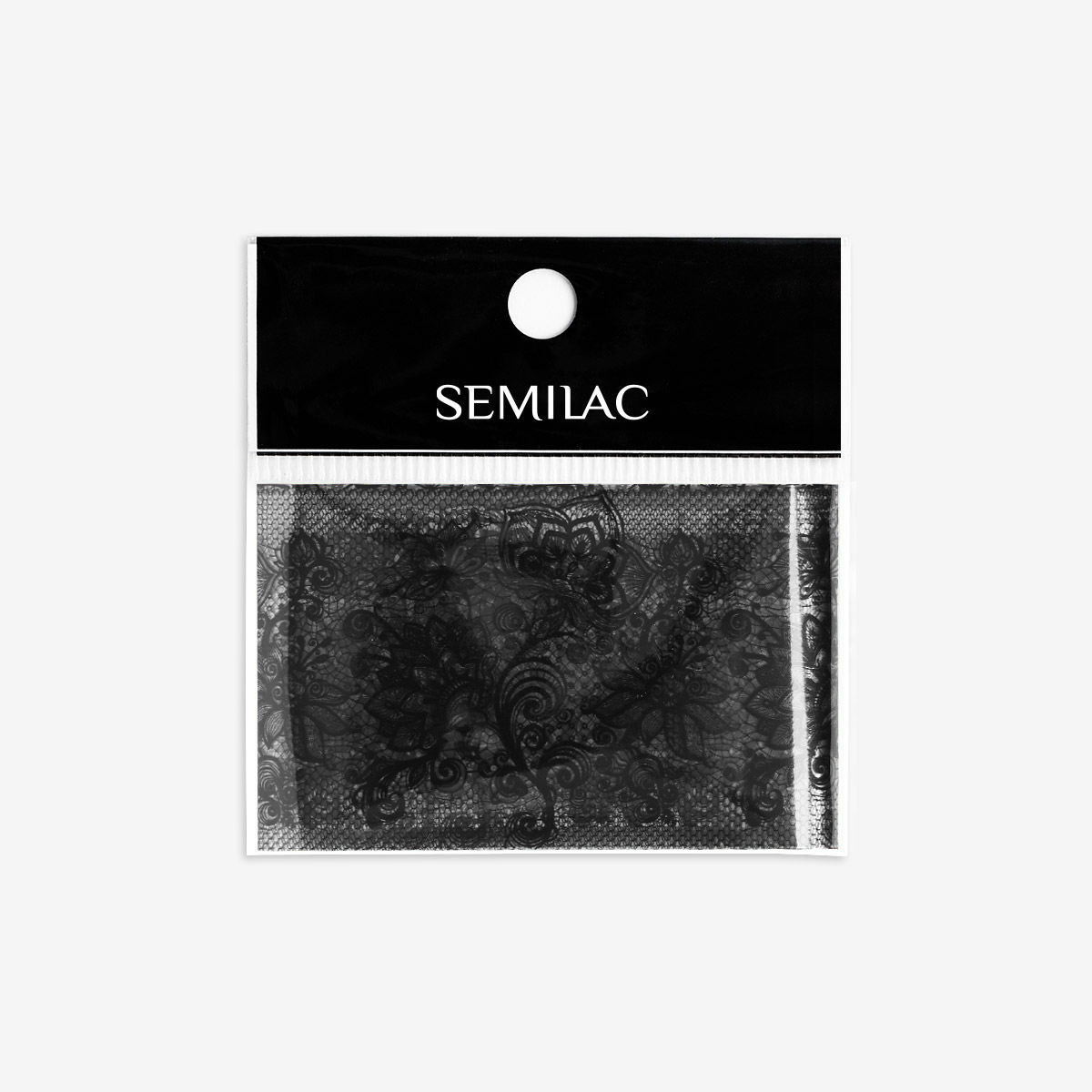 Semilac Transfer Foil 06 Black Lace