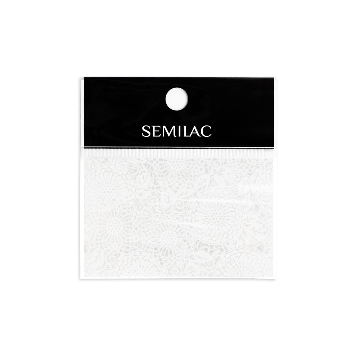 Semilac Transfer Foil 14 White Lace