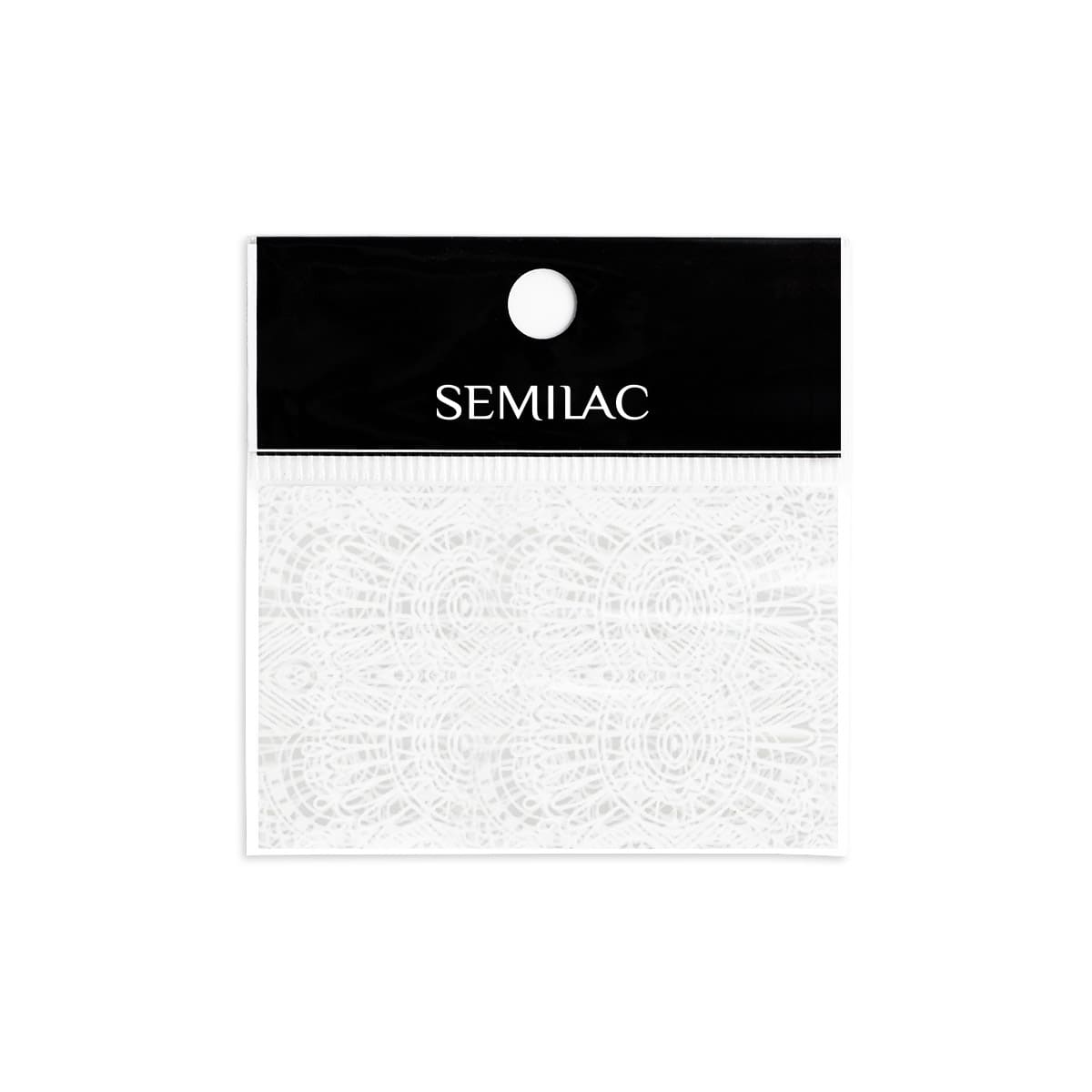 Semilac Transfer Foil 16 White Lace