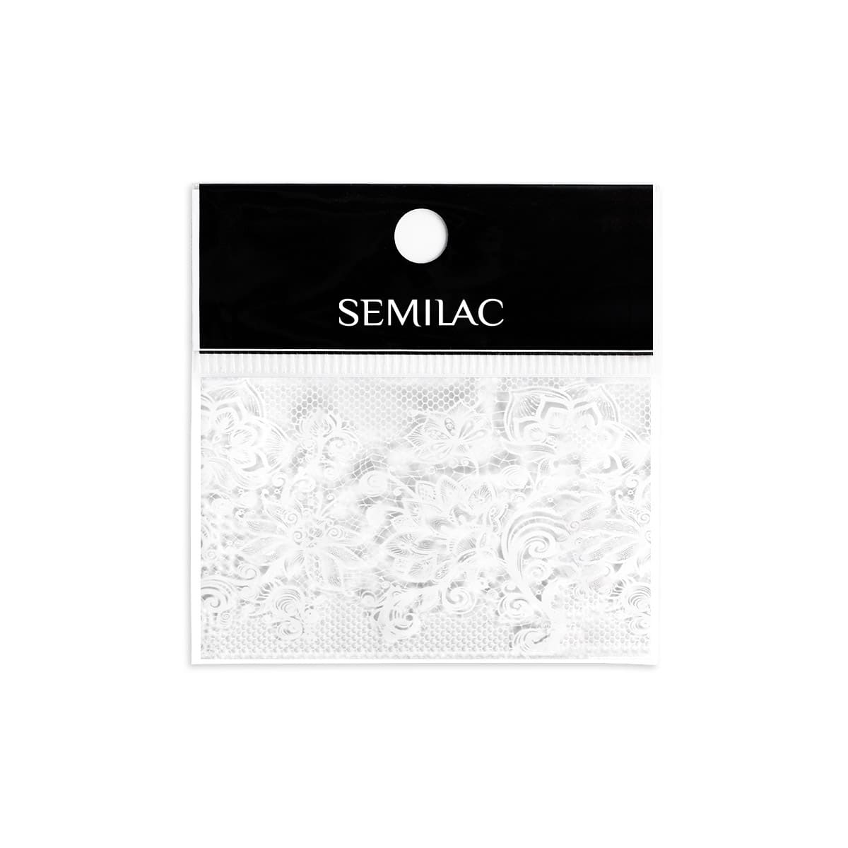 Semilac Transfer Foil 22 White Lace