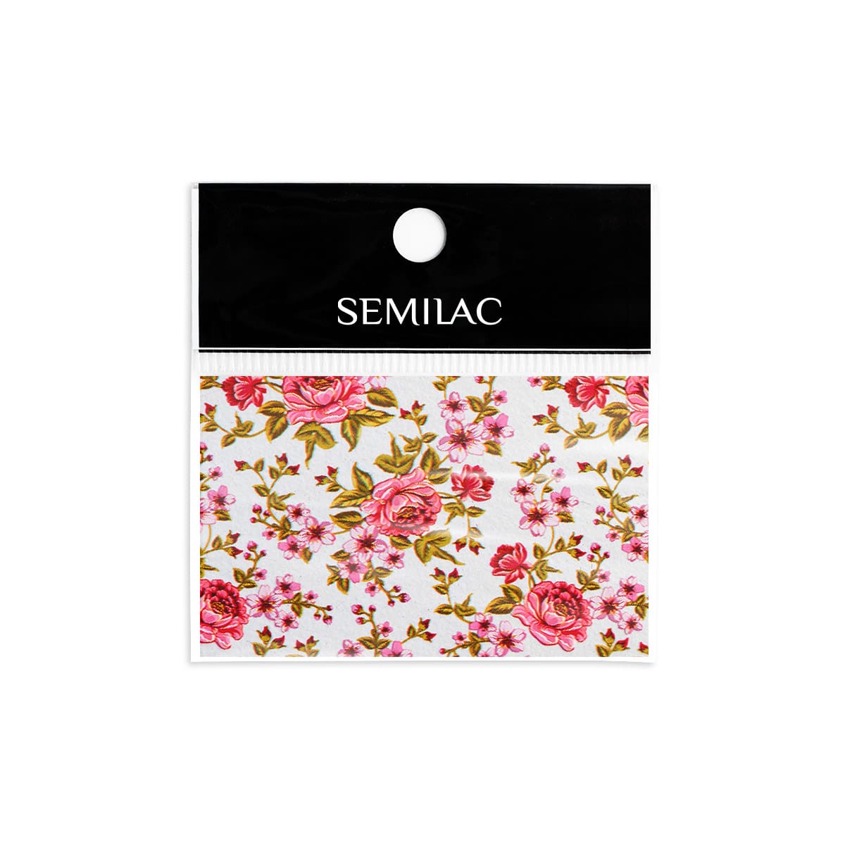 Semilac Transfer Foil 34 Blooming Flowers