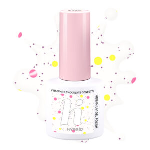 UV Gel Polish 145 White Chocolate Confetti 5 ml