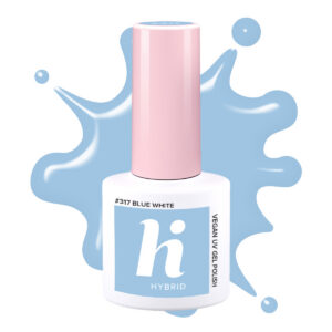 UV Gel Polish 317 Blue White 5 ml