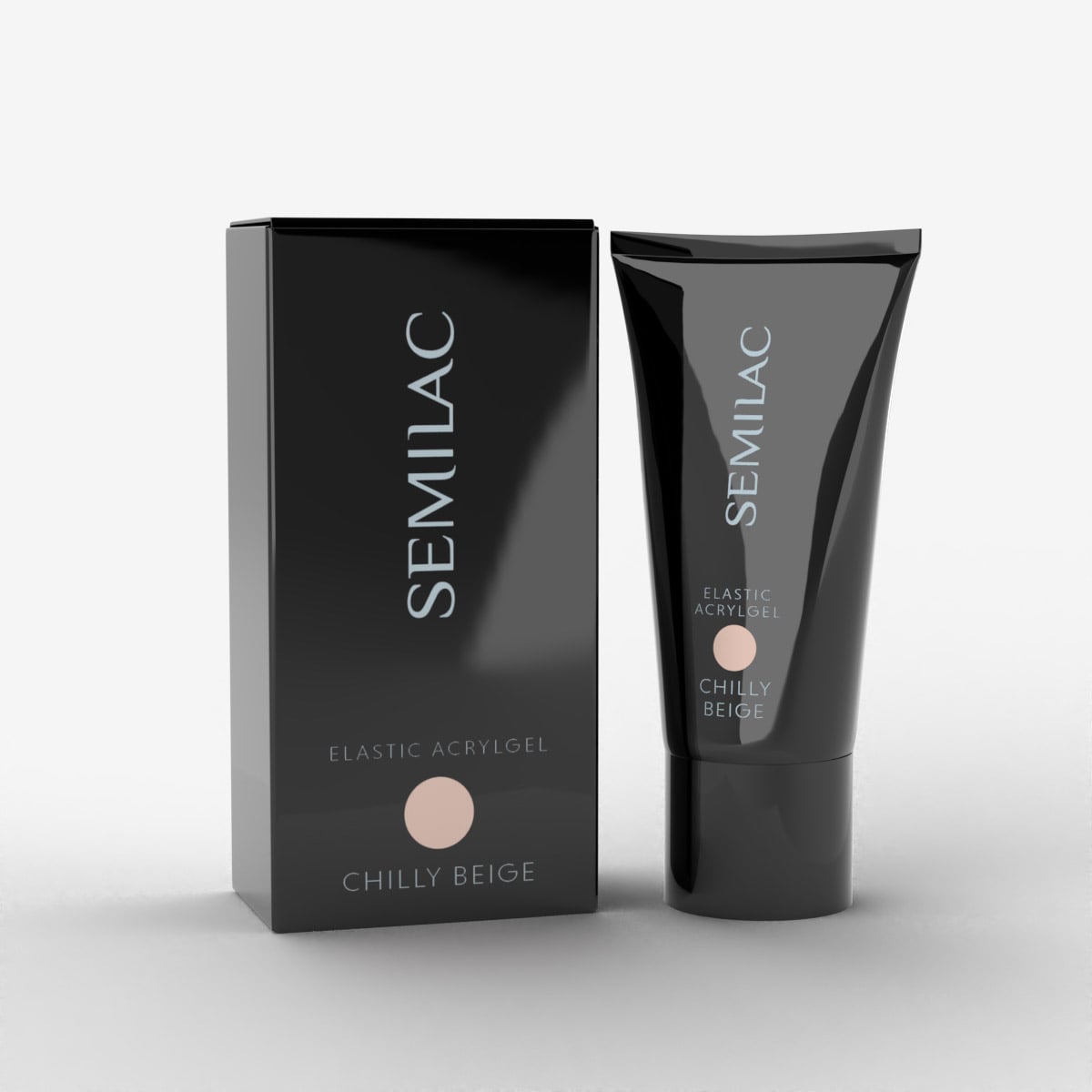 Semilac Elastic Acrylgel Chilly Beige 30g
