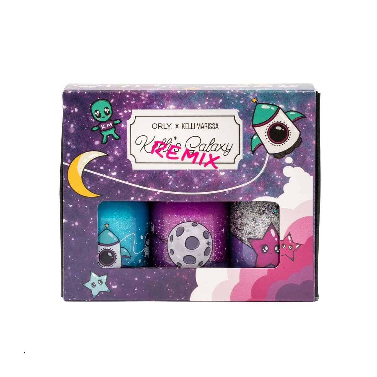 ORLY x KELLI Galaxy Remix Trio
