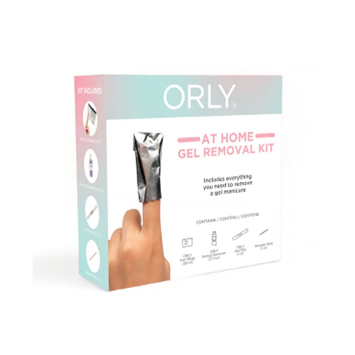 Orly At Home Gel Removal Kit - Foil Wraps