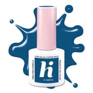 UV Gel Polish 365 HEMA Free Blue Coffee Mug 5 ml