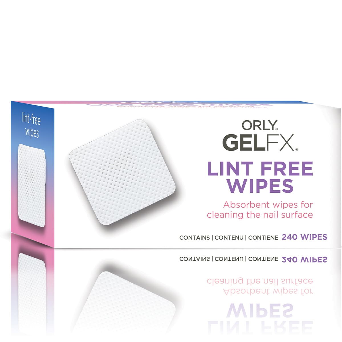 GelFX Lint Free Wipes 240stk