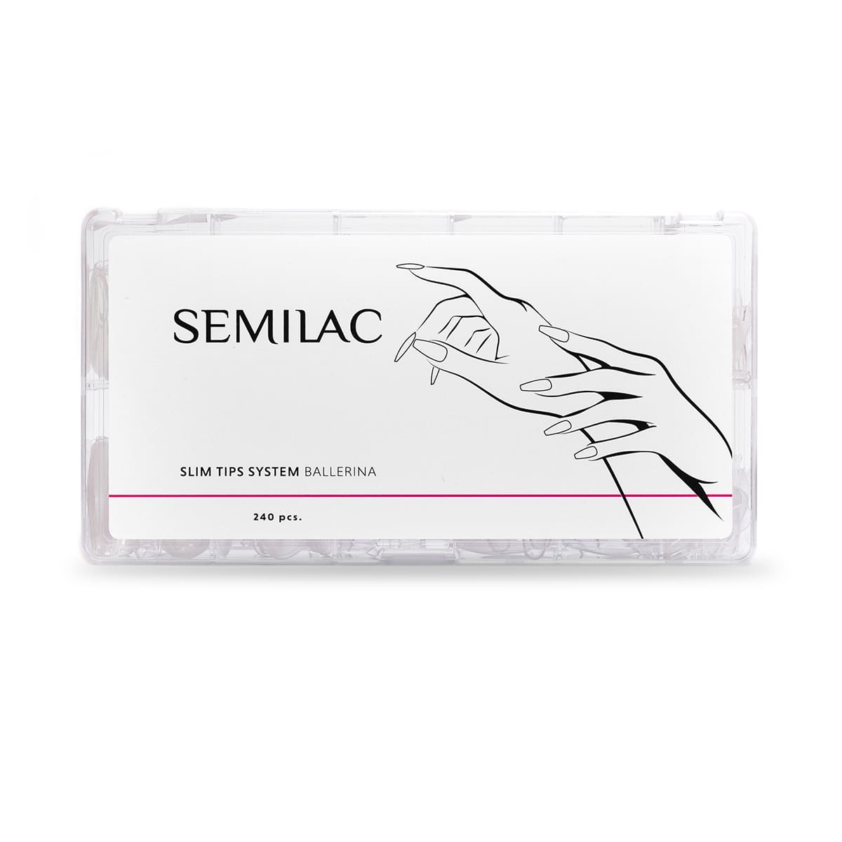 Semilac Slim Tips System Ballerina 240pcs