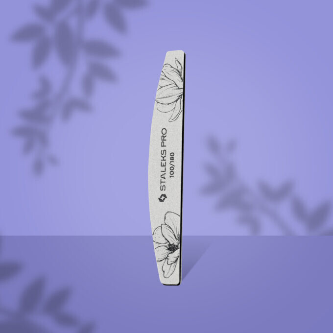 Staleks Pro Crescent Mineral Nail File Expert 40, 100/180grit (25stk)