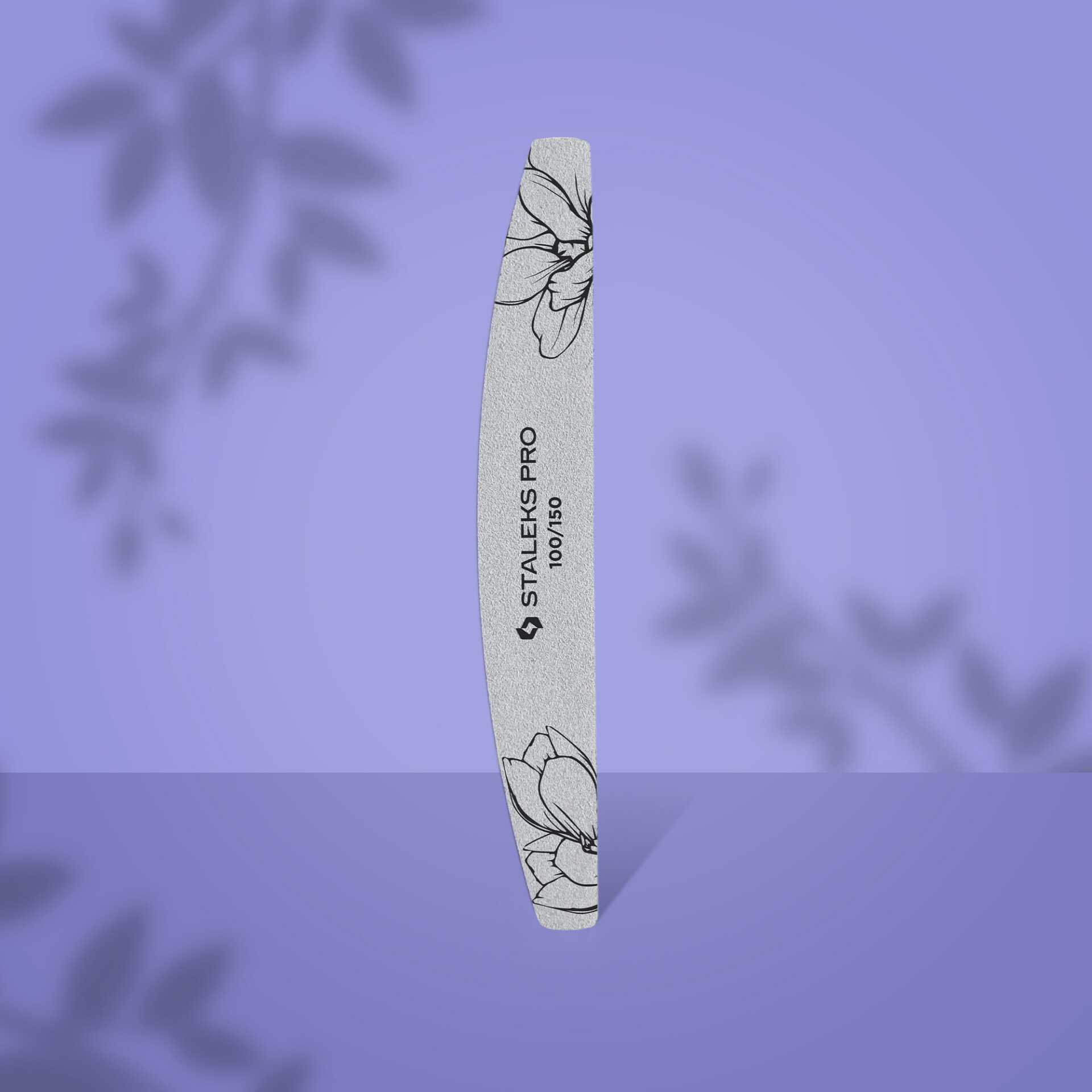 Staleks Pro Crescent Mineral Nail File Expert 40, 100/150grit (25stk)