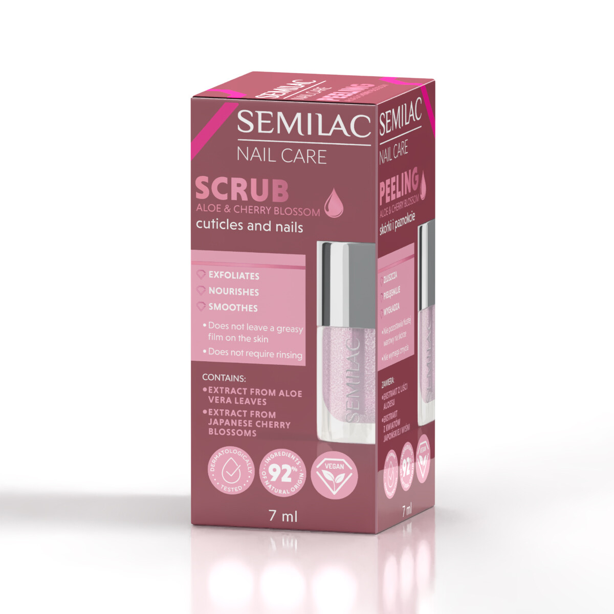 Semilac Aloe & Cherry Blossom Peeling 7ml