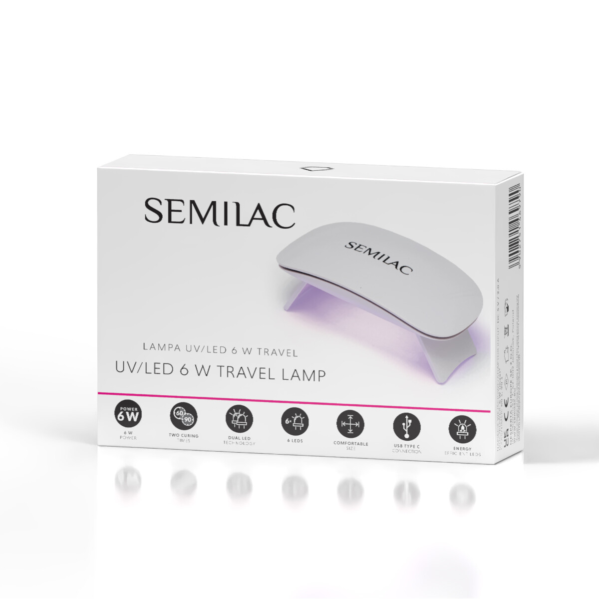 Semilac UV/LED Travel Lamp 6W