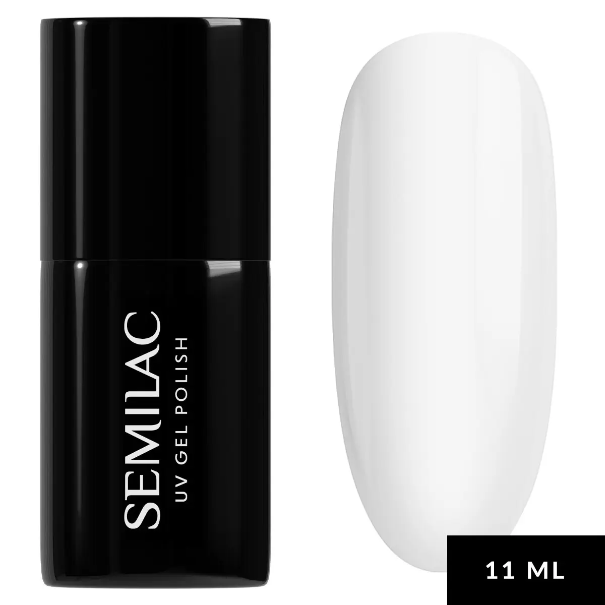 001 Semilac UV Gel Polish Strong White 11ml