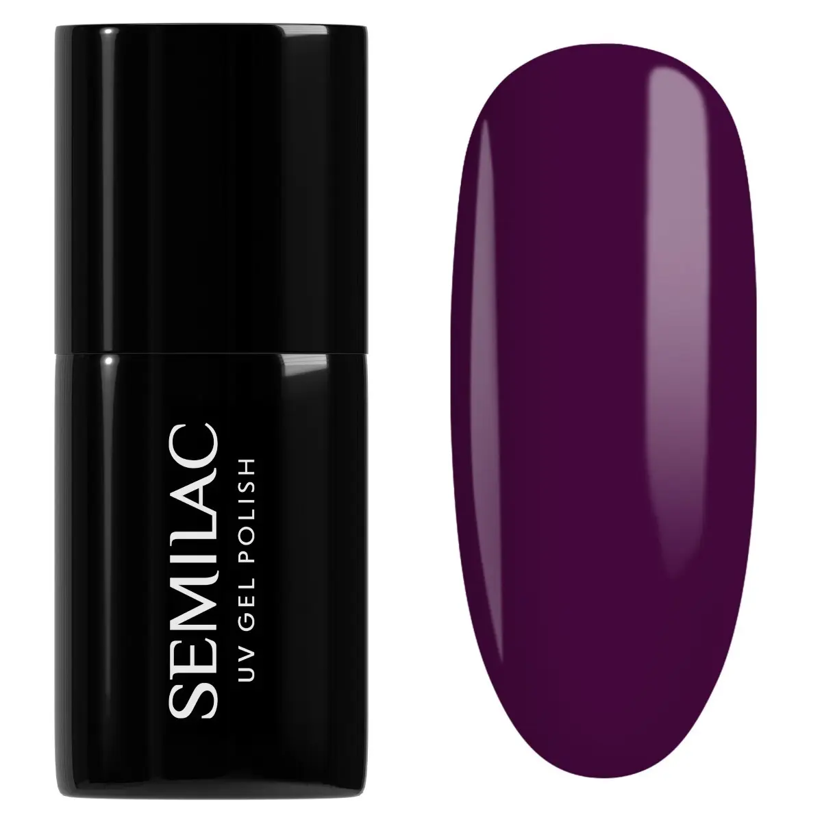 015 Semilac UV Gel Polish Plum 7ml