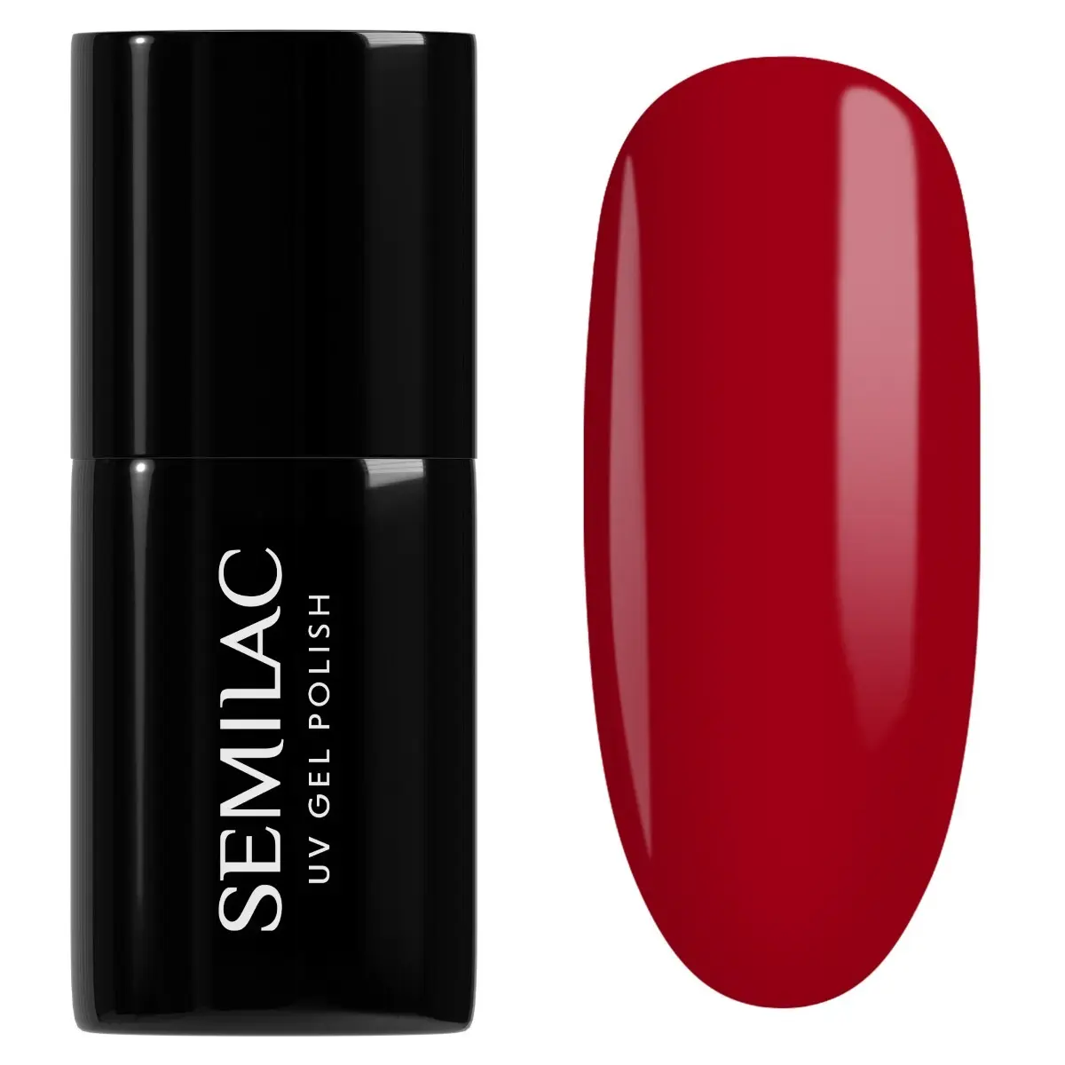 027 Semilac UV Gel Polish Intense Red 7ml