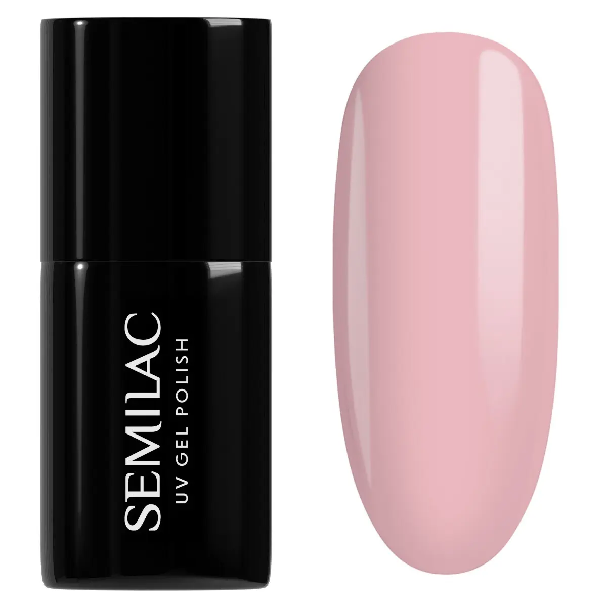 047 Semilac UV Gel Polish Pink Peach Milk 7ml