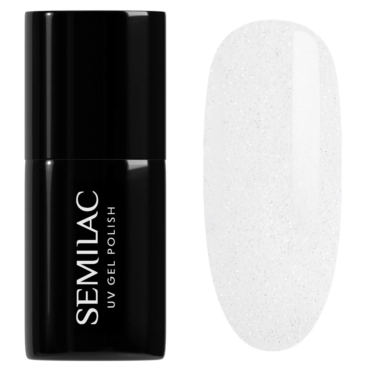 091 Semilac UV Gel Polish Glitter Milk 7ml