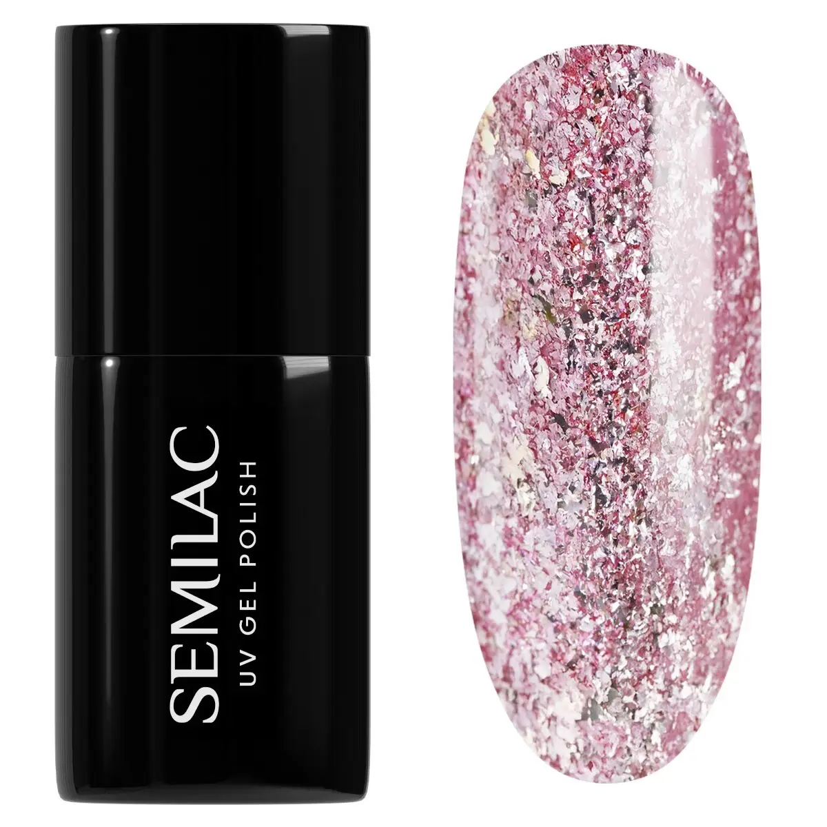 293 Semilac UV Gel Polish Rose Gold Shimmer 7ml