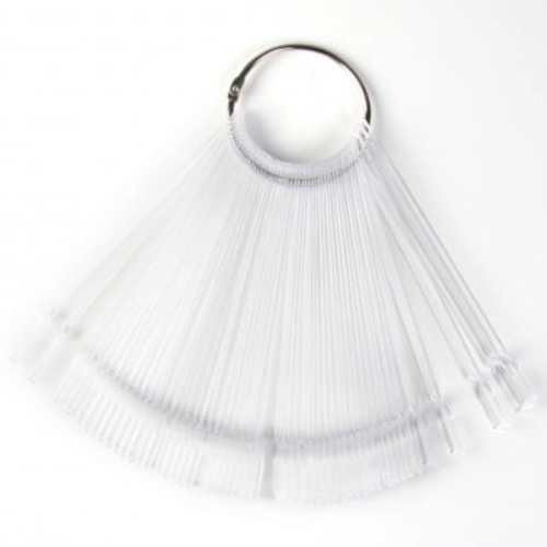 Fargekart Nail Tester Square 50stk