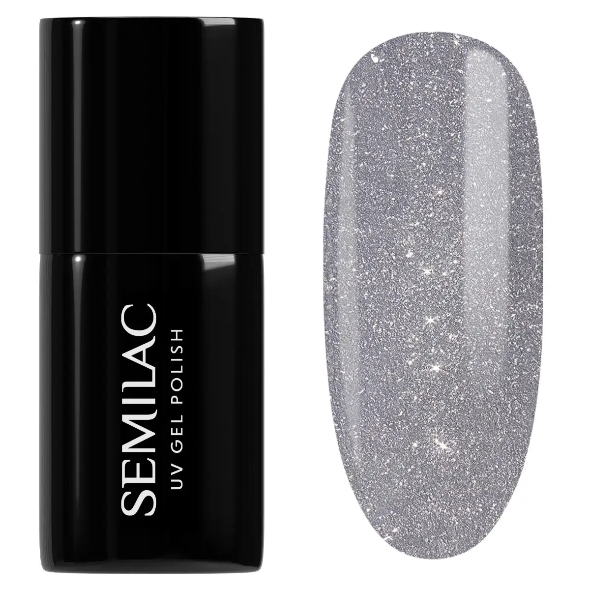 334 Semilac UV Gel Polish Silver Lavender 7ml