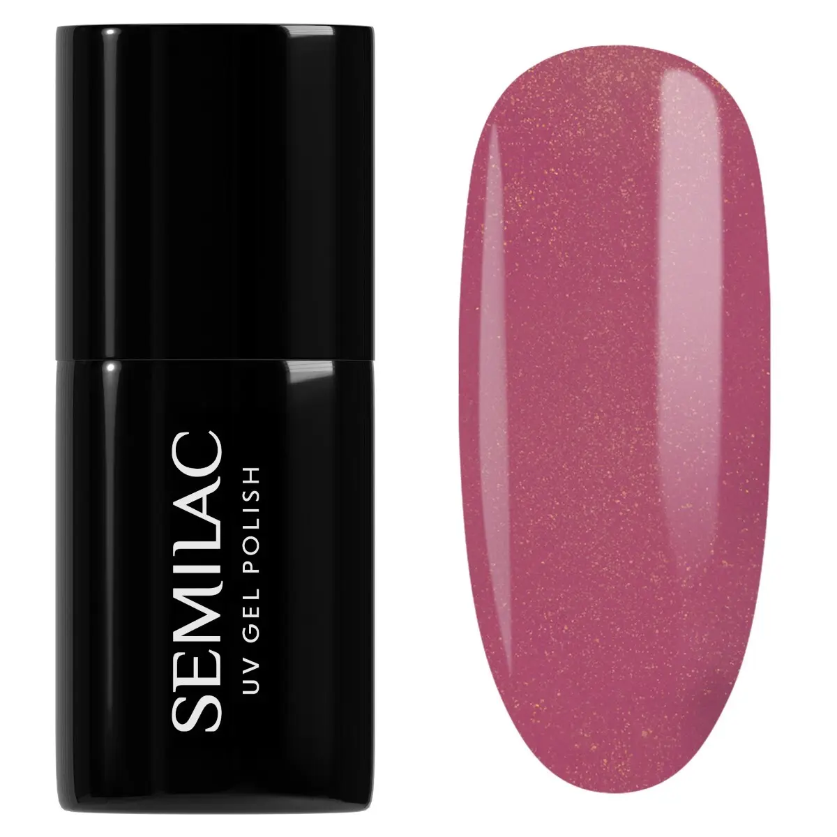 Semilac UV Gel Polish 377 Shimmer Stone Ruby 7 ml