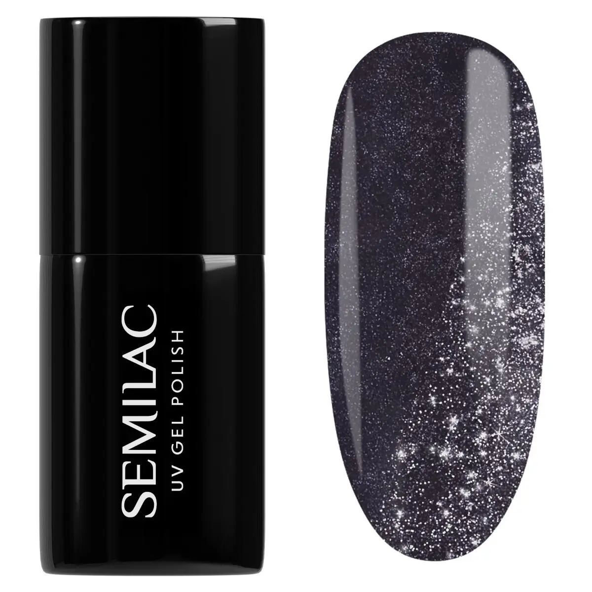 Semilac UV Gel Polish 399 Dark & Spark 7 ml