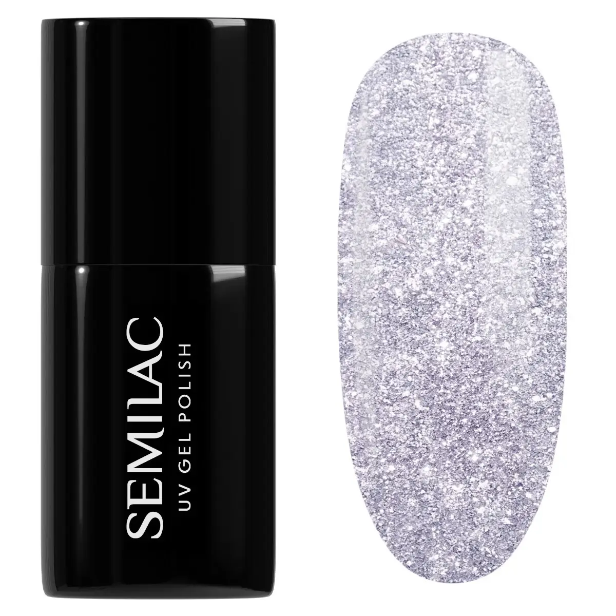 461 Semilac UV Gel Polish Hollywood Silver 7ml