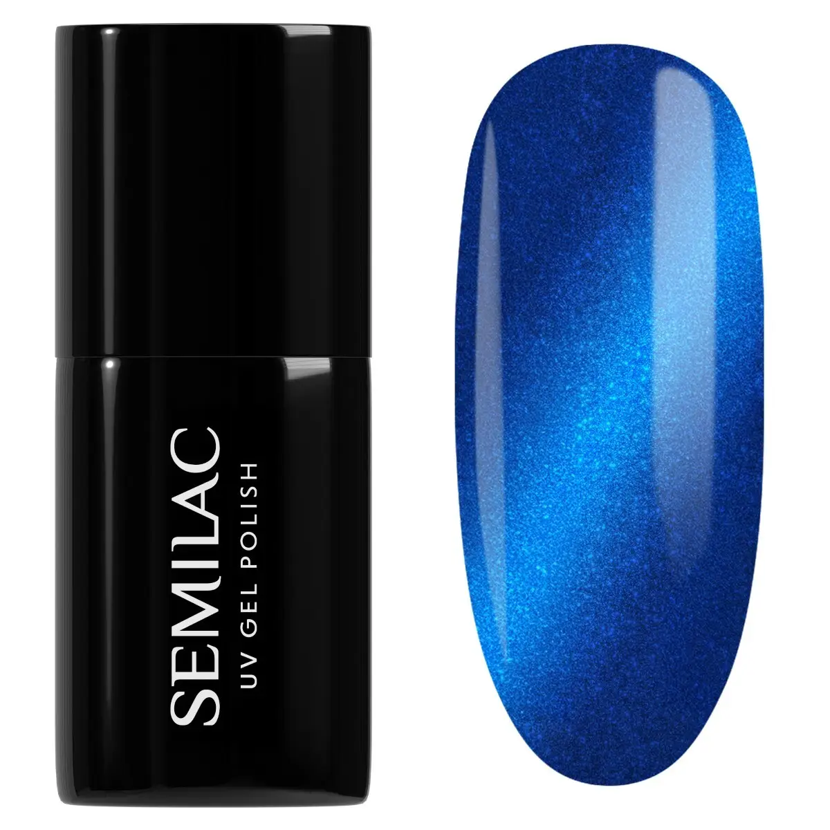 466 Semilac UV Gel Polish Blue Silk Pyjamas 7ml