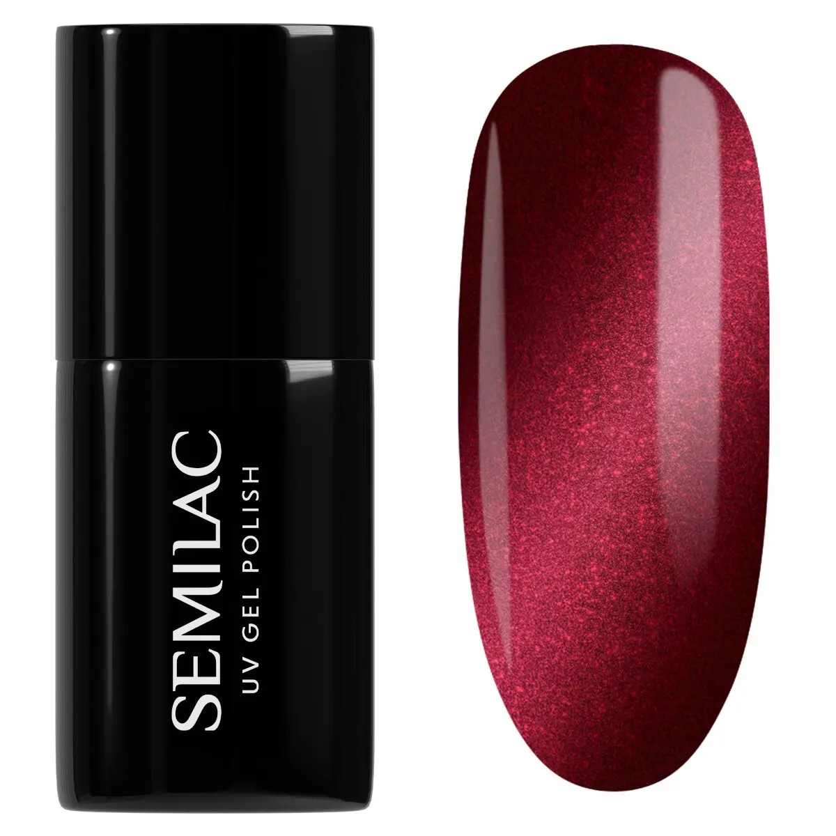 467 Semilac UV Gel Polish Red Candle Flash 7ml