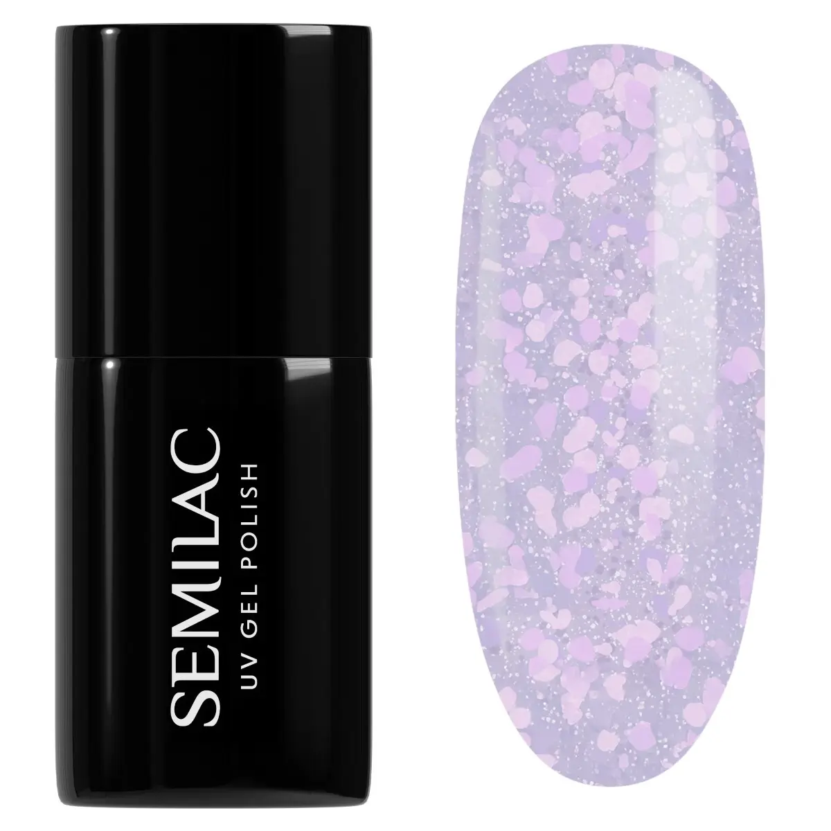 492 Semilac UV Gel Polish Icy Lavender Bliss 7ml