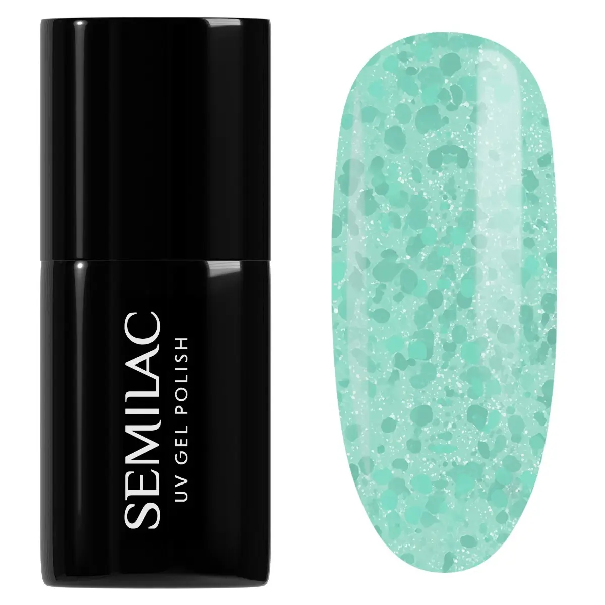 495 Semilac UV Gel Polish Mint Glacier 7ml