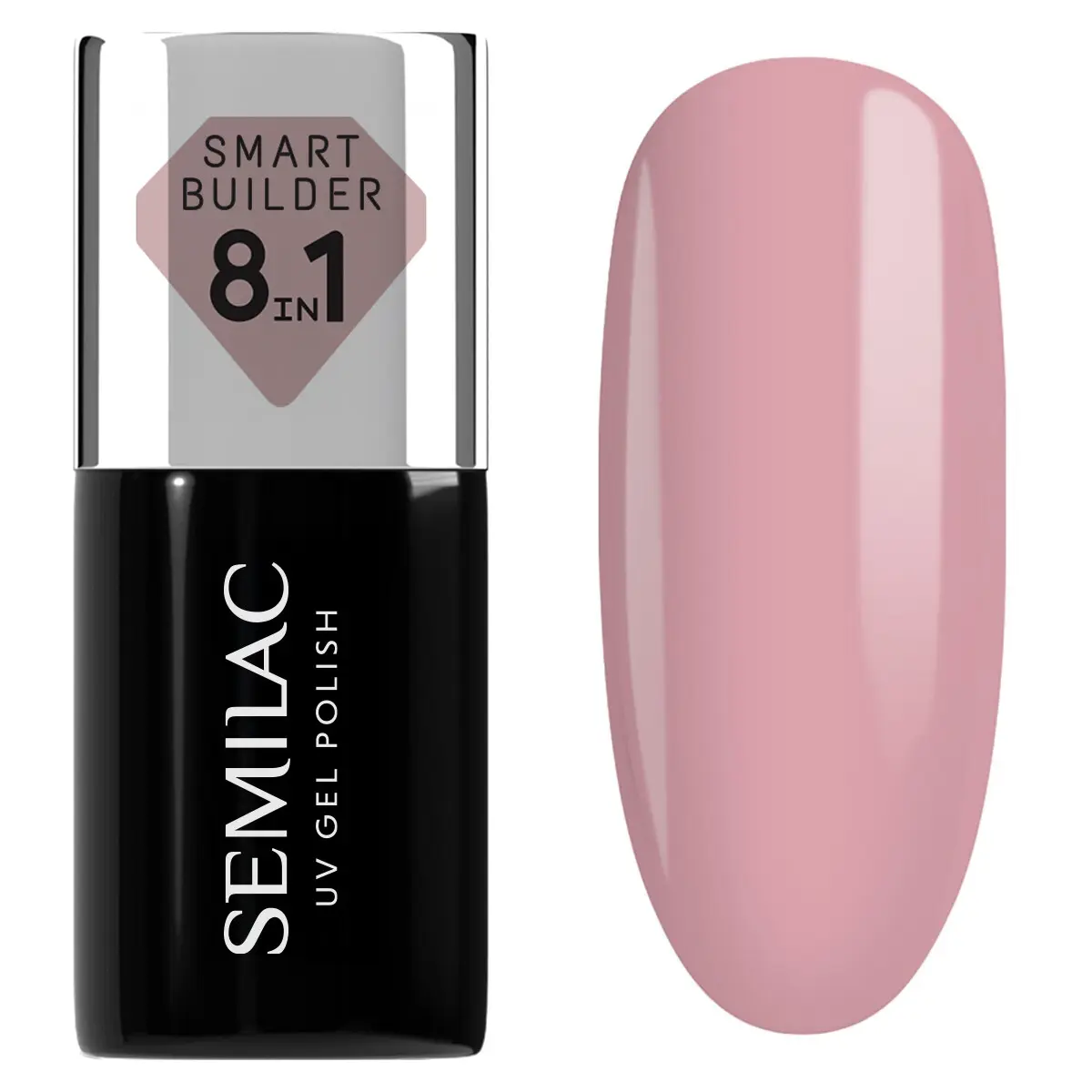 802 Semilac Smart Builder Nude Rose 7ml
