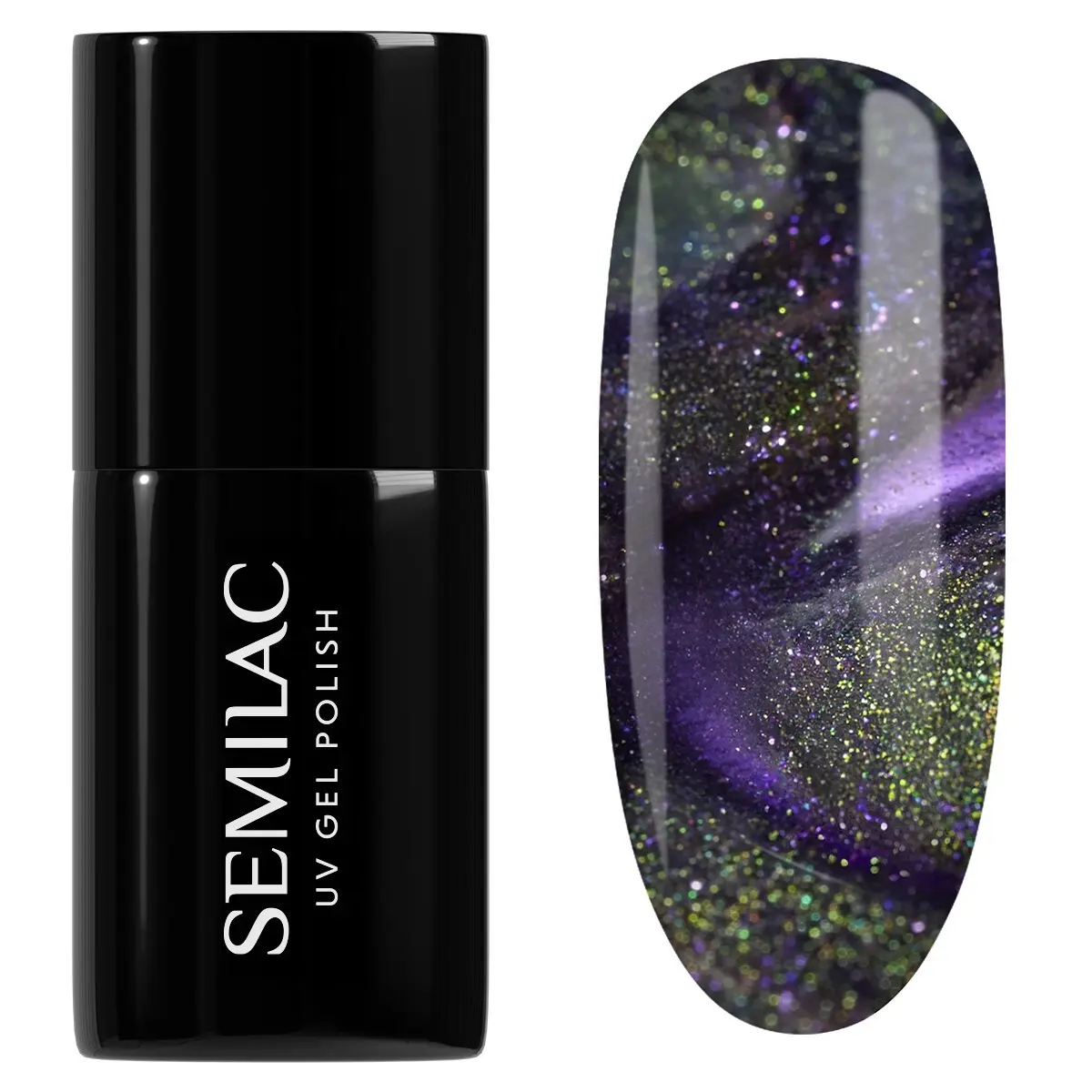 825 Semilac UV Gel Polish Cyber Violet 7ml