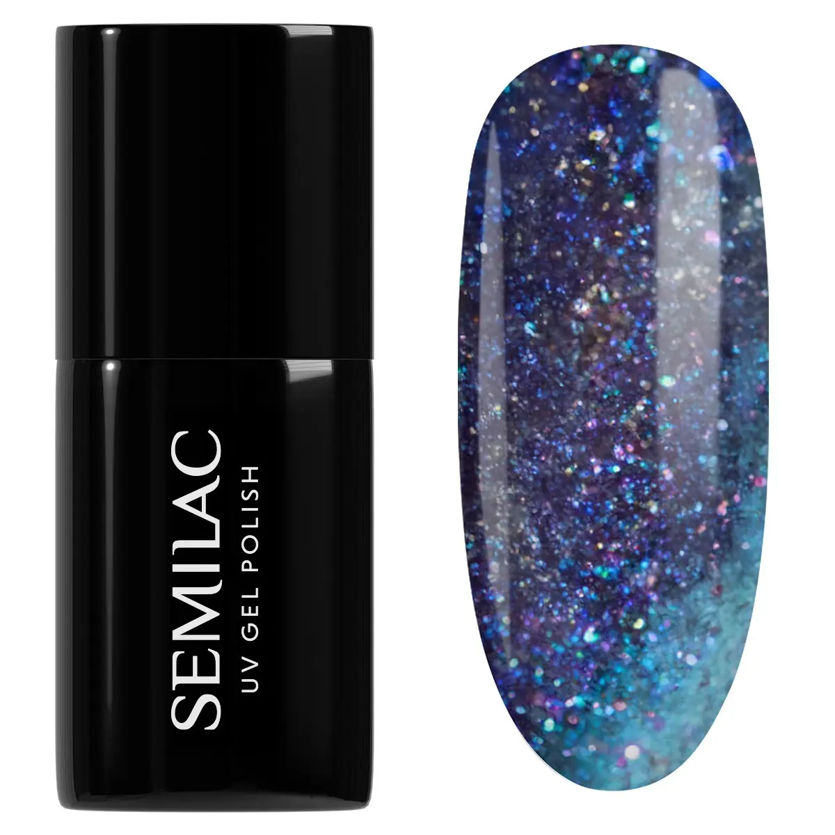 826 Semilac UV Gel Polish Virtual Blue 7ml