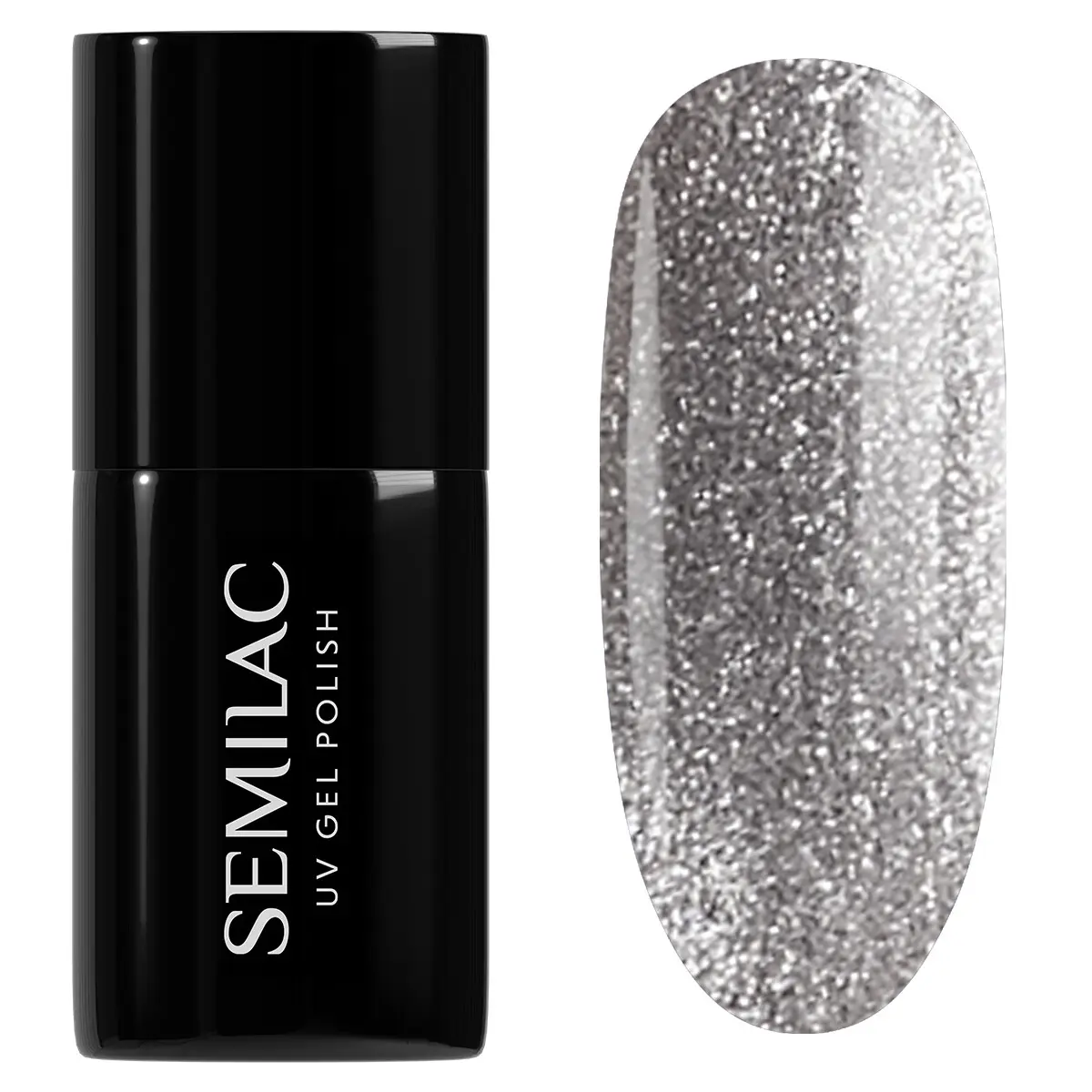 Semilac UV Gel Polish 951 Silver Magnetic 7 ml