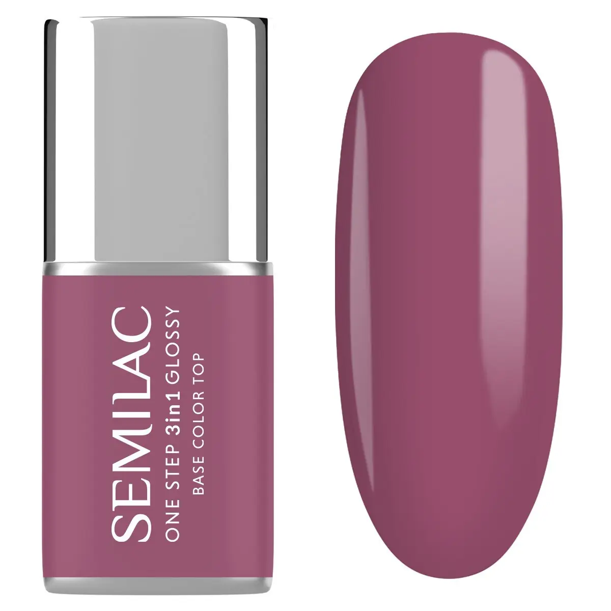 S205 Semilac One Step 3in1 Glossy Purple Beige 7ml