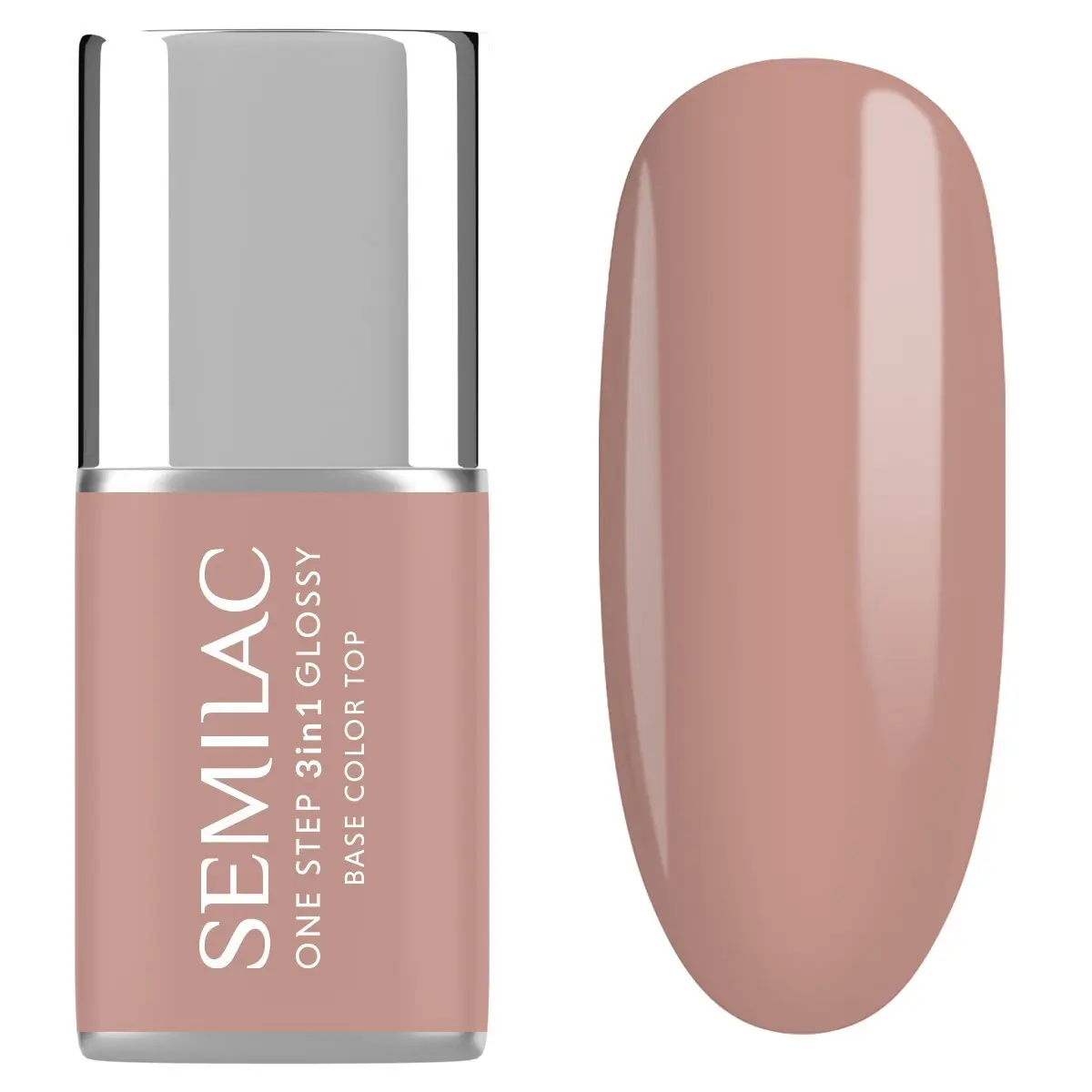 S210 Semilac One Step 3in1 Glossy French Beige 7ml