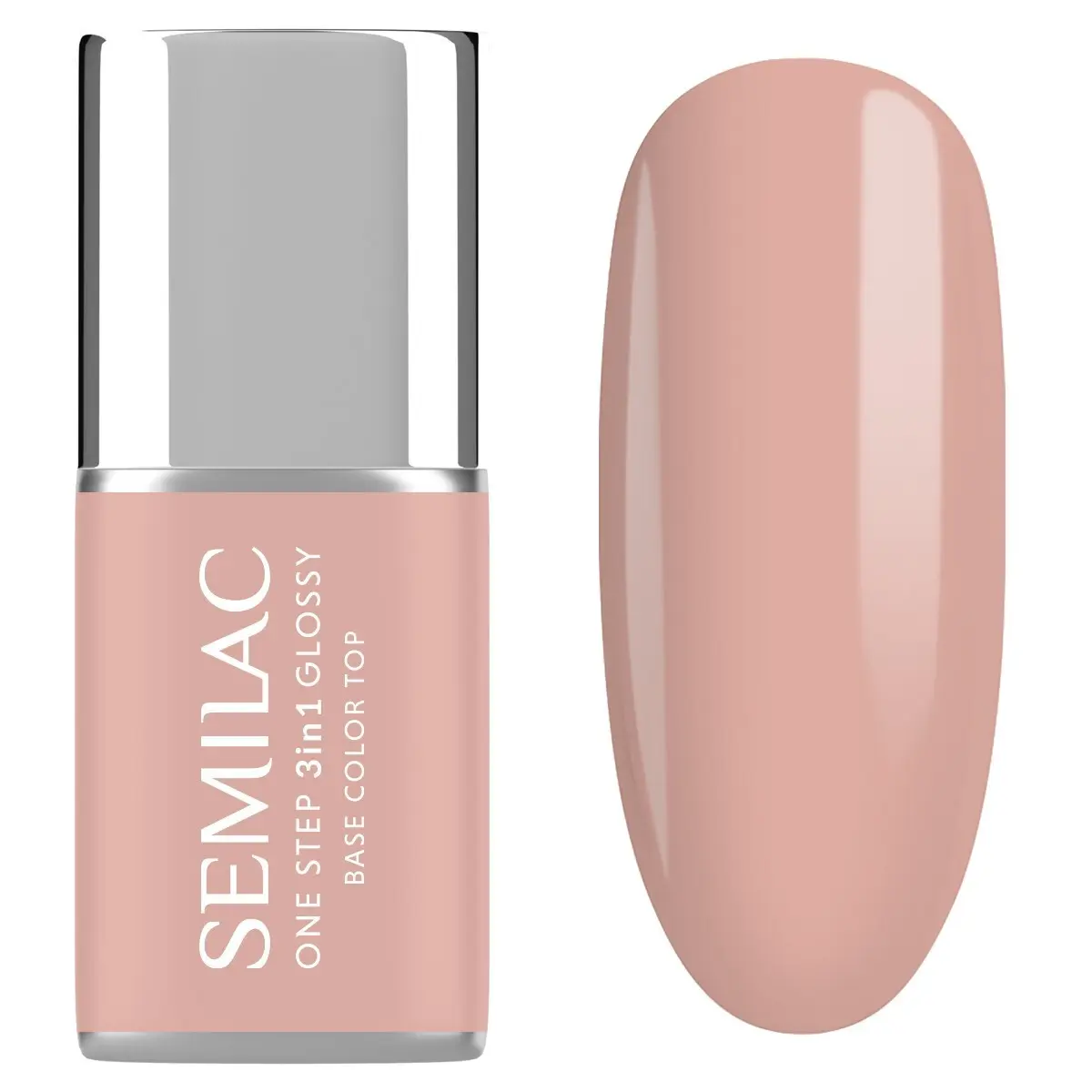 S450 Semilac One Step 3in1 Glossy Light Peach 7ml