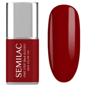 One Step 3in1 S575 Glossy Dark Red 7 ml