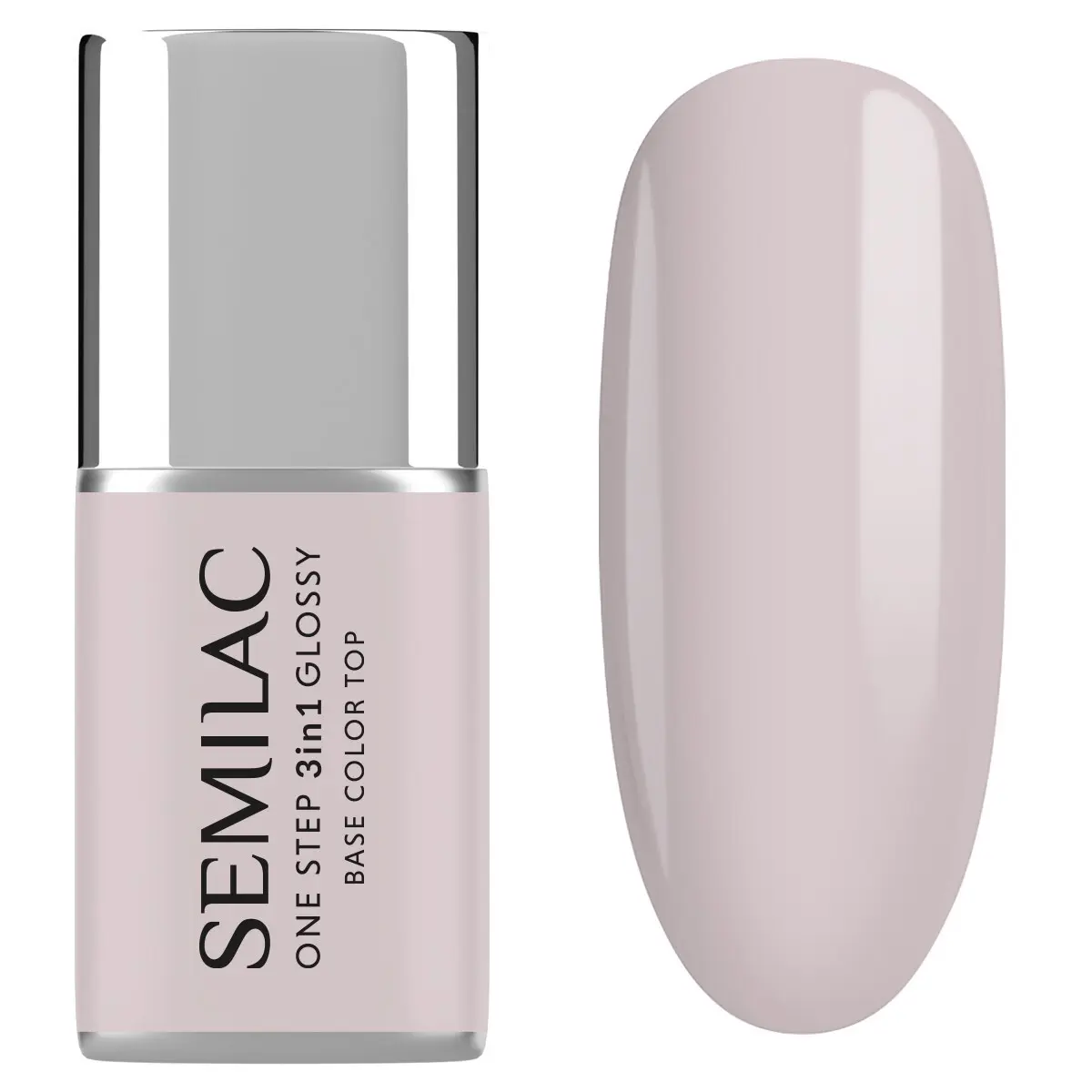 S610 Semilac One Step 3in1 Glossy Barely Pink 7ml