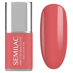 One Step 3in1 S690 Glossy Coral Pink 7 ml