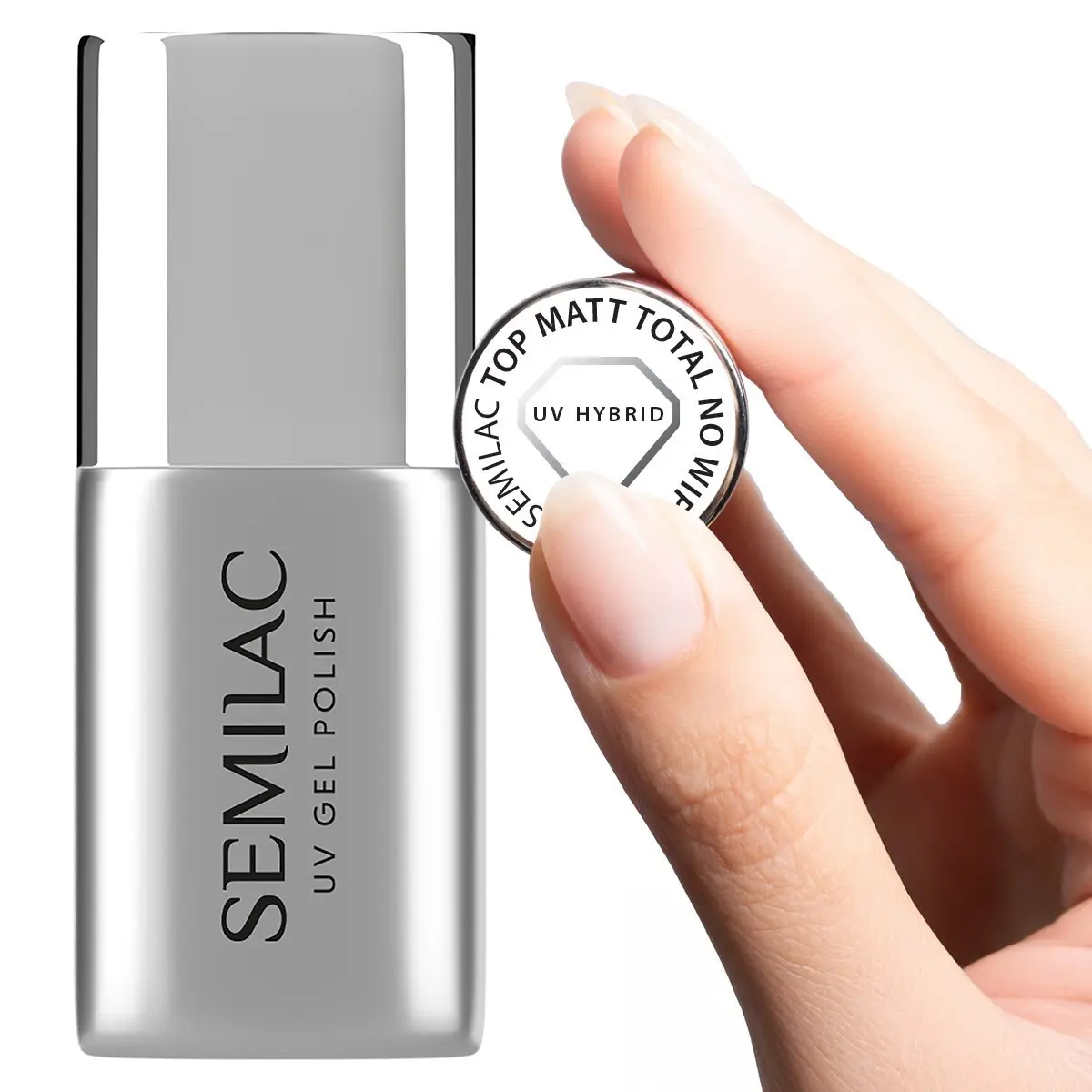 Semilac Top Matte Total No Wipe 7ml