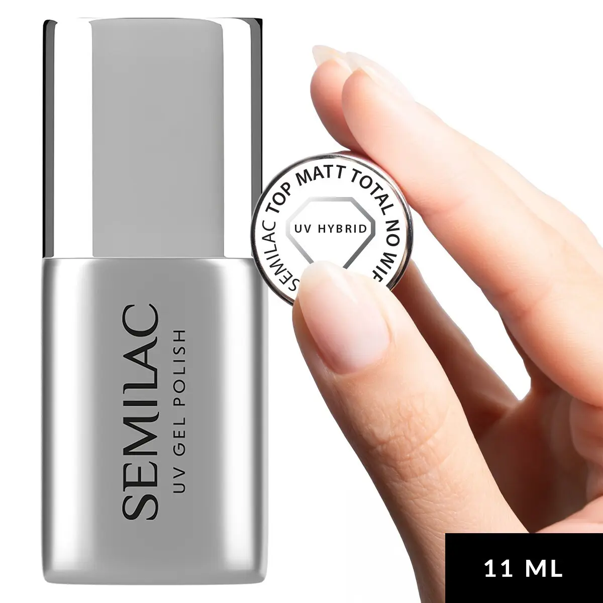 Semilac Top Matte Total No Wipe 11ml
