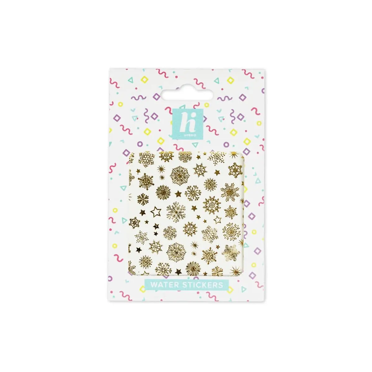 hi hybrid Water Nail Stickers Xmas #02