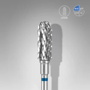 Carbide Nail Drill Bit Expert Rounded Cylinder - Blue - 5 x 13 mm