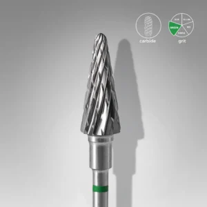 Carbide Nail Drill Bit Expert Cone - Green - 6 x 14 mm