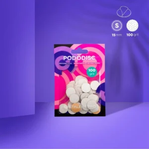 PodoDisc Soft Disposable Files Expert S 15 mm - 100 Grit (50 stk)